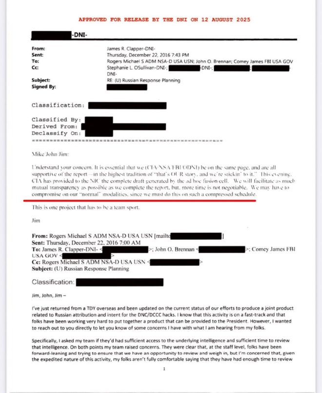 Clapper's Shocking Orders: Did He Sabotage Justice? —  "James Clapper scandal revelations, 2016 election interference investigation, declassified emails expose treasonous actions"