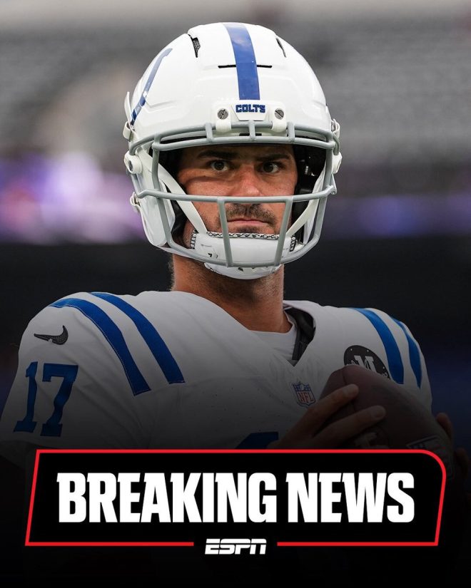 Colts Shock Fans: Daniel Jones to Start vs. Dolphins! —  Daniel Jones Colts starting quarterback, NFL news updates 2025, Colts Dolphins season opener