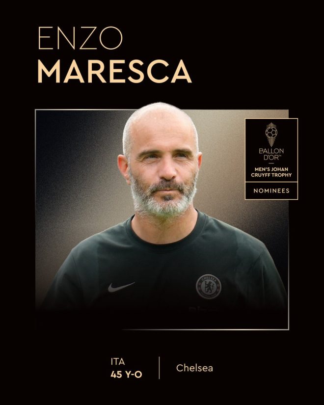Controversy Erupts: Enzo Maresca Nominated for 2025 Coach! — Men's Team Coach of the Year 2025, Enzo Maresca Chelsea, Ballon d'Or 2025