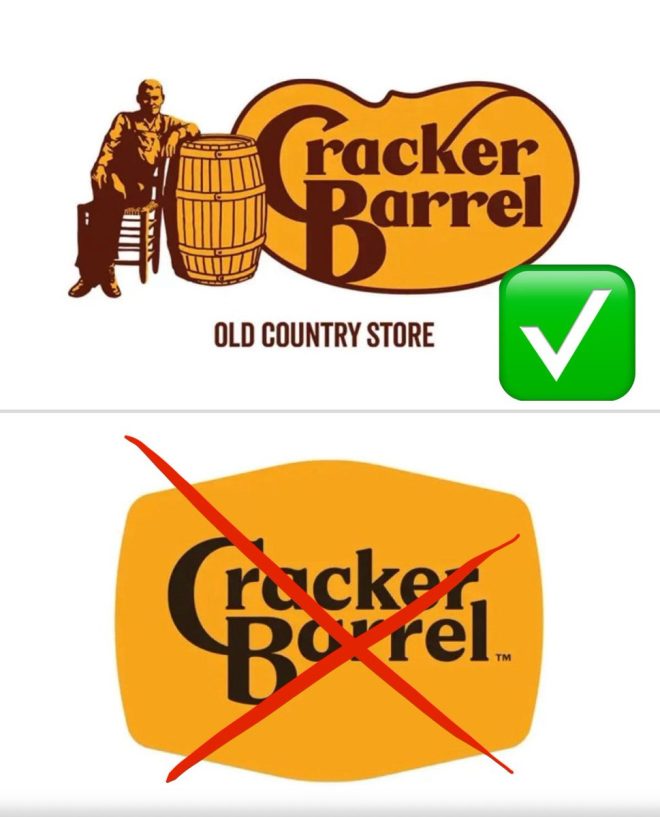 Cracker Barrel Bows to Trump: Logo Change Canceled! — conservative backlash, Cracker Barrel logo controversy, Trump supporters victory