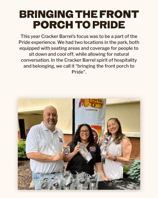 Cracker Barrel doubles down on inclusivity with controversial URL changes - LGBTQ and DEI pages still active! — Cracker Barrel diversity commitment, LGBTQ inclusion update, corporate inclusivity initiatives
