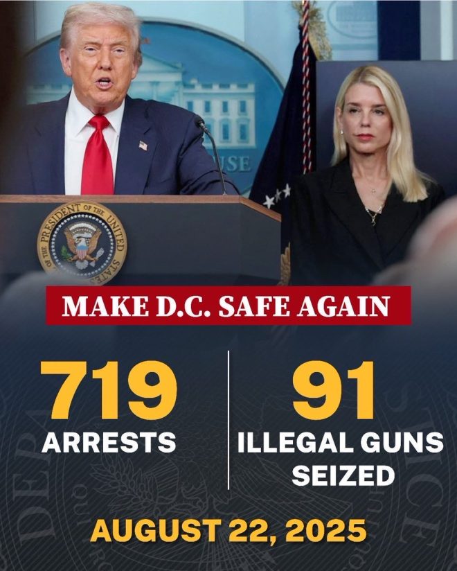 DC's Crime Surge: 719 Arrests & 91 Guns in Shocking Sweep! — illegal firearm busts DC, gang violence arrests 2025, law enforcement operations Washington