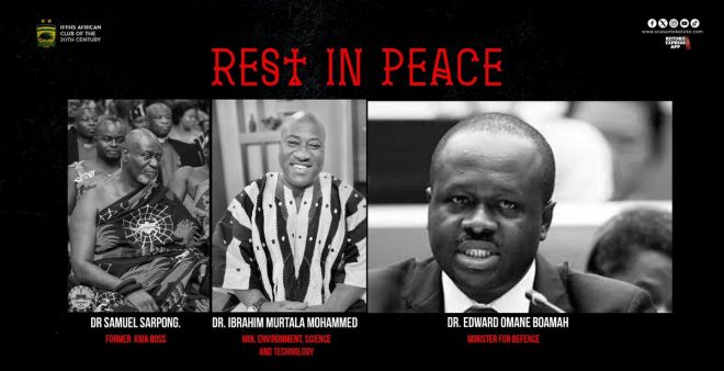 Death Strikes Asante Kotoko SC: 8 Lives Lost in Plane Crash
