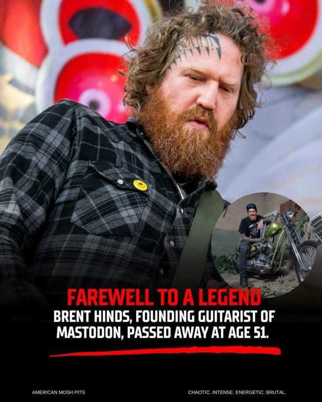 Death of Brent Hinds, Mastodon Star, at 51 in Tragic Accident