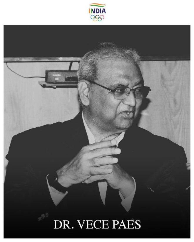 Death of Dr. Vece Paes: A Legendary Figure in Indian Hockey