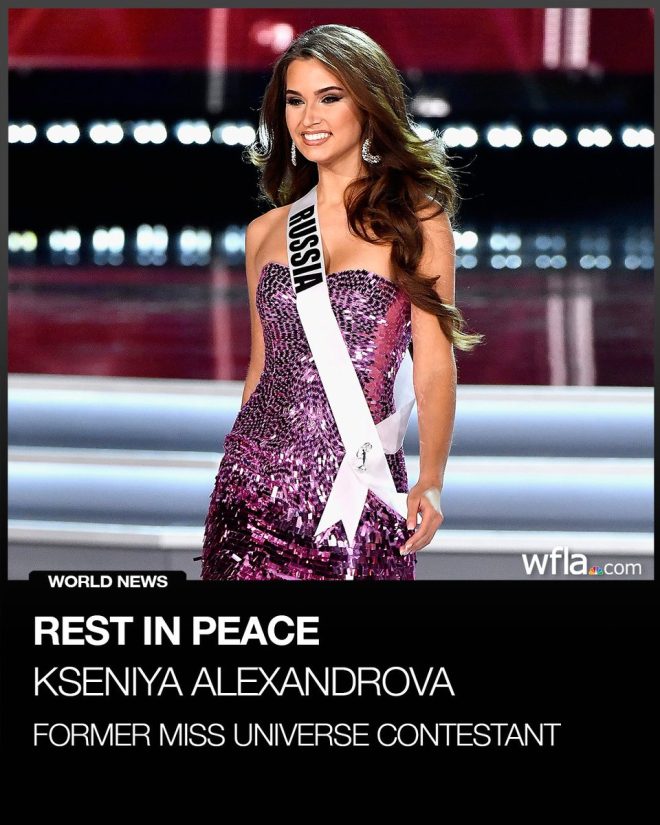 Death of Kseniya Alexandrova: Beloved Model and TV Host Dies