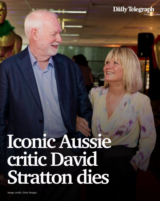 Death of Legendary Film Critic David Stratton at 85
