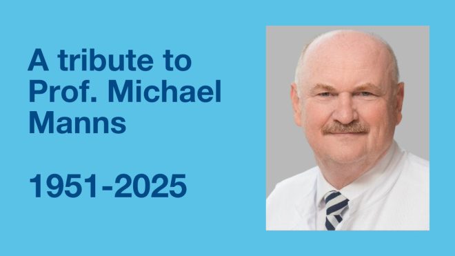 Death of Professor Michael P. Manns: A Visionary in Hepatology