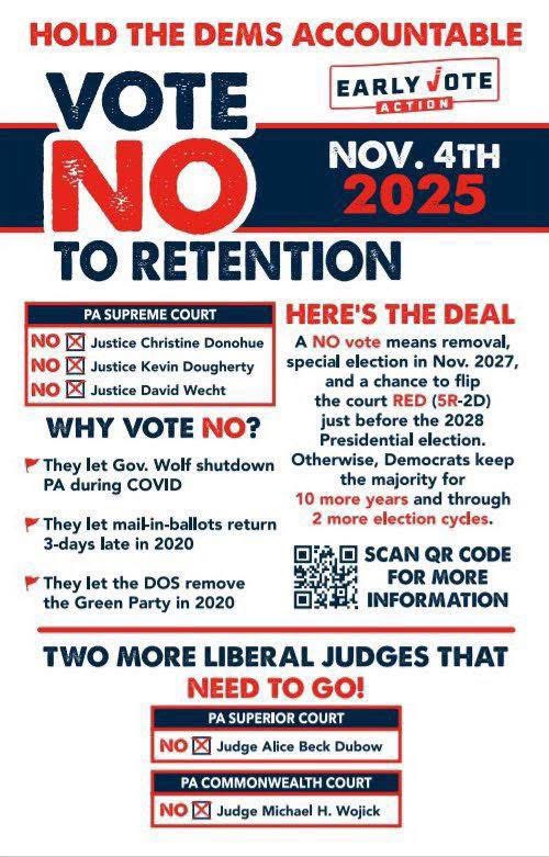 Democrat Judges Push for Controversial Mail-in Ballot Count! — Election integrity Pennsylvania, Supreme Court justice election 2025, mail-in ballot controversy