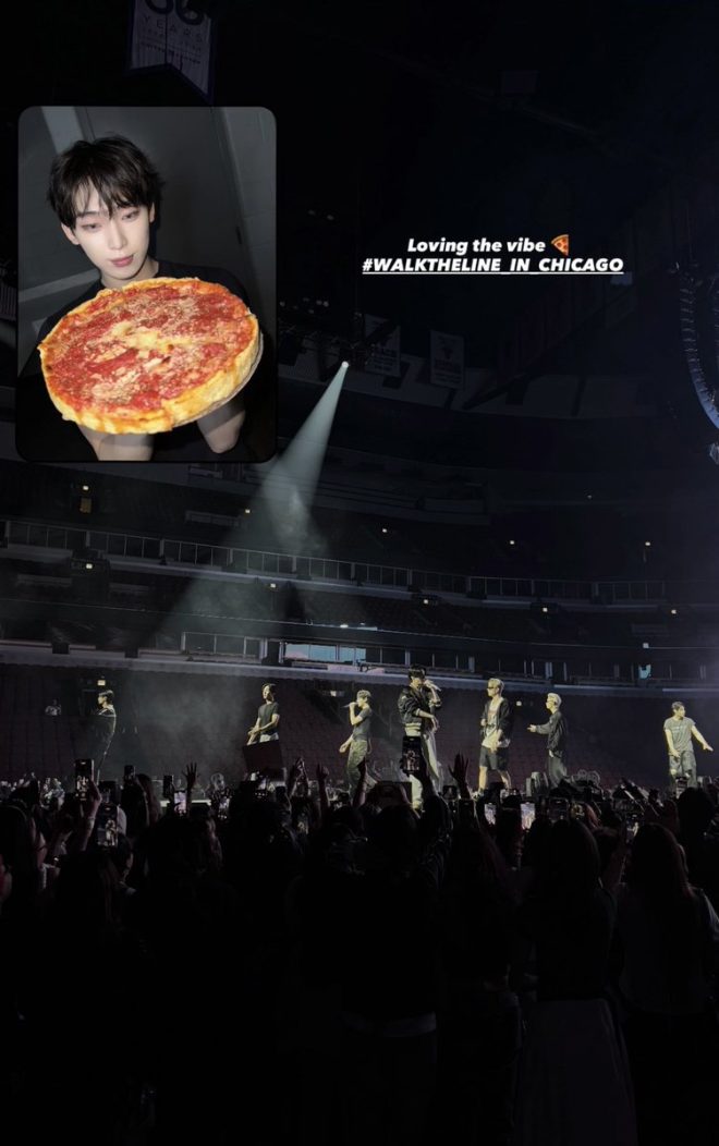 ENHYPEN Sparks Controversy: Chicago Fans Split Over Pizza! — ENHYPEN concert updates, Chicago fan experiences, K-pop Instagram trends