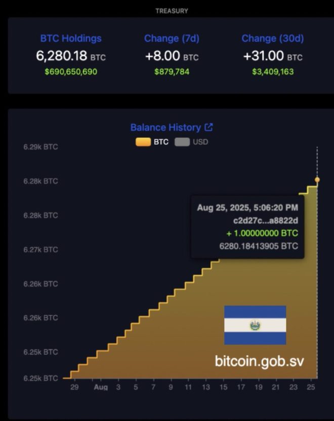 El Salvador's Bold Move: More Bitcoin Amid Market Chaos! — Bitcoin investment news, El Salvador cryptocurrency strategy, treasury reserve diversification 2025