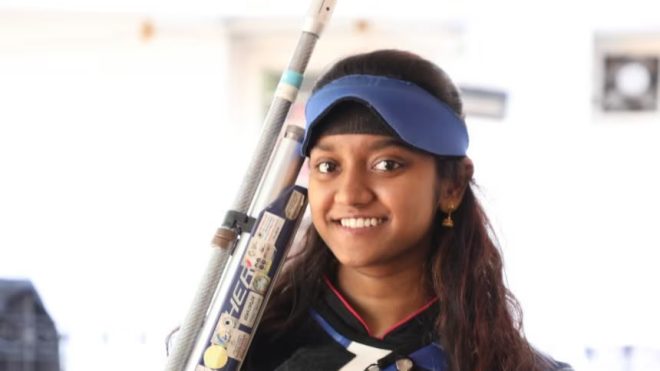 Elavenil's Gold: A Game-Changer for Indian Shooting? — Elavenil Valarivan gold medal celebration, Indian shooting champion achievements, Tamil Nadu sports pride