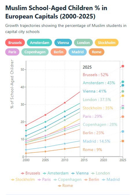 Europe's Identity Crisis: Schools Transforming Overnight! —  Europe's Demographic Shift, Impact of Immigration on European Culture, Future of European Identity 2025