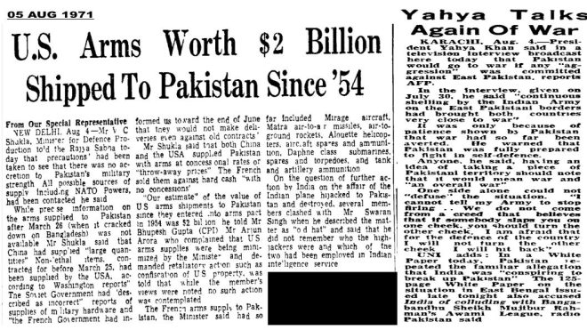 Explosive Revelations: Did U.S. Arms Fuel Bangladesh War? — Indian Armed Forces, Bangladesh Liberation War, Military History 2025