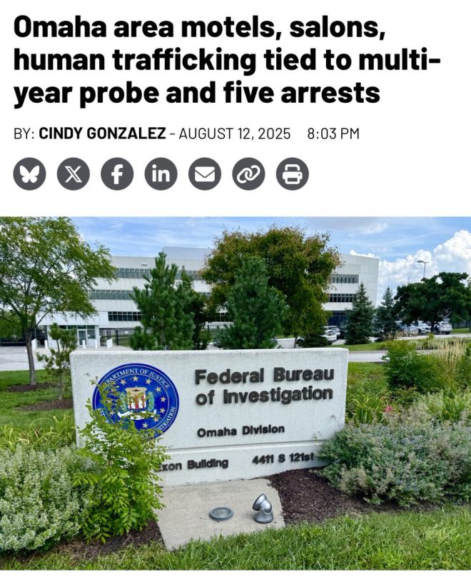 FBI's Shocking Child Trafficking Bust: 27 Rescued in Nebraska! —  human trafficking arrests 2025, child exploitation rescue operations, forced labor investigations