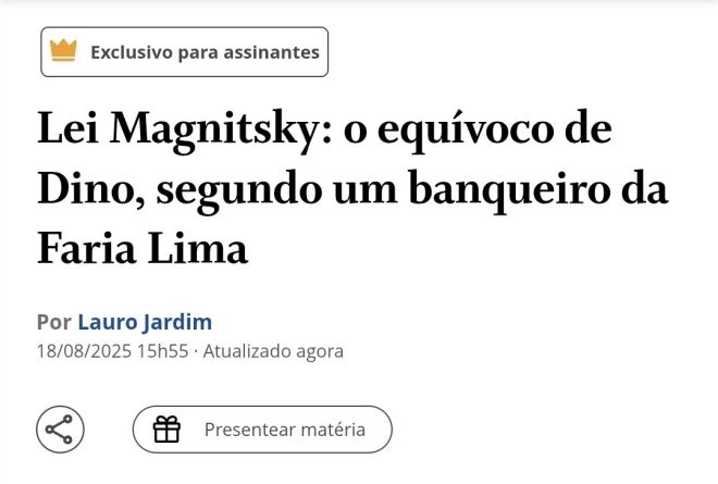 Faria Lima's Bold Claim: US Law Can't Reach Us! — "Faria Lima business news, American law implications, international business regulations 2025"