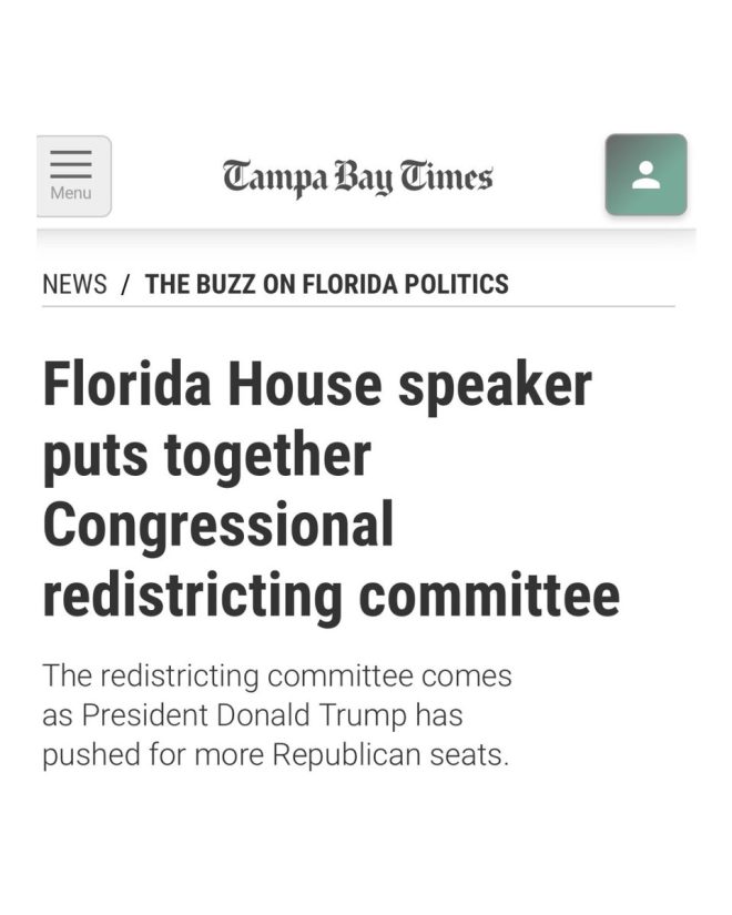 Florida's Redistricting Shake-Up: What’s Behind the Move? —  Florida Redistricting News, Congressional Map Changes Florida, Daniel Perez Florida Politics