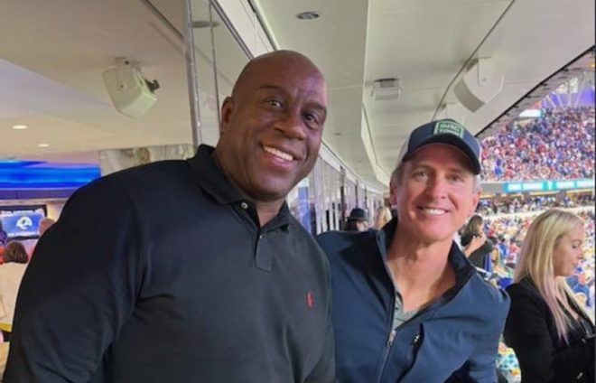 Gavin Newsom’s Maskless Football Photo Sparks Outrage! — Gavin Newsom hypocrisy, California lockdown controversy, maskless elite double standards