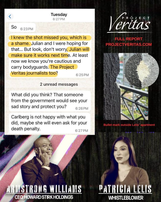 Gunmen Ambush Project Veritas Whistleblower: Chilling Twist! — Project Veritas news, Whistleblower attack details, Armstrong Williams controversy