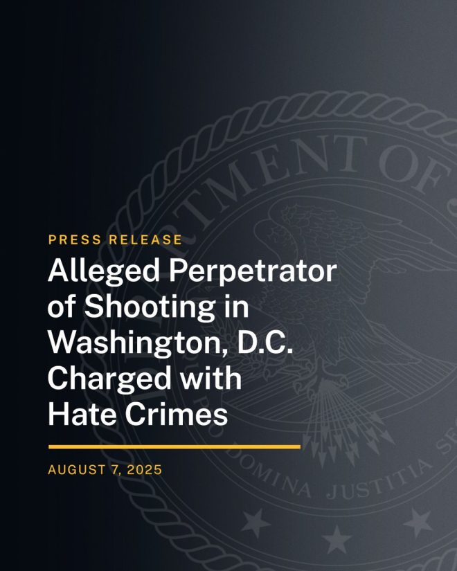 Hate Crimes Charged: D.C. Shooter's Shocking Motive Revealed —  Hate Crime Shooting Arrest D.C., Washington D.C. Shooting Incident 2025, Alleged Shooter Hate Crime Charges