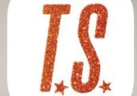 Is Taylor Swift's New Logo a Secret Message to Fans? —  Taylor Swift logo redesign, glittery logo trends 2025, orange star graphics