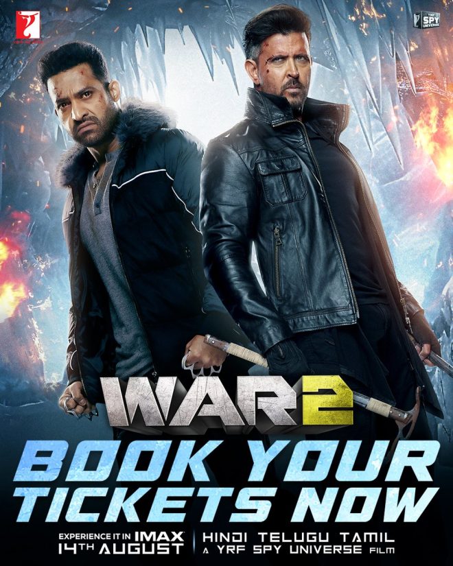 Is 'War 2' the Game-Changer Bollywood Needs? — "Book your movie tickets now," "War2 release date August 14," "Upcoming Hindi Telugu Tamil films 2025"