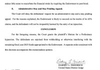 Judge’s Shocking Ruling: Trump’s Admin vs. Democracy Funds! —  Judge Friedrich ruling, Trump appointee funding dispute, National Endowment for Democracy violation
