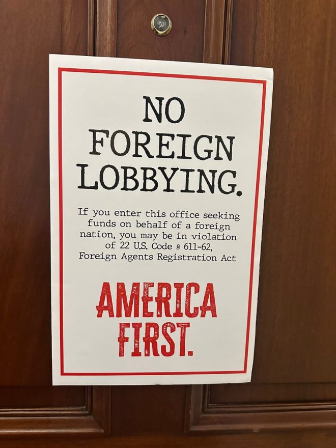 "Just .011%? Shocking FARA Claims Ignite Political Firestorm!" —  .011% of constituents, Foreign Agents Registration Act compliance, duties of a public representative