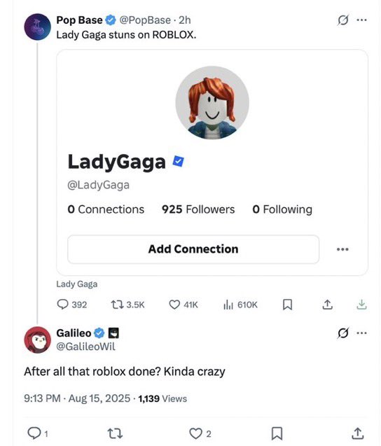 Lady Gaga's Roblox Revelation Sparks Outrage Amid Scandal —  Lady Gaga Roblox controversy, celebrity backlash 2025, online gaming scandal