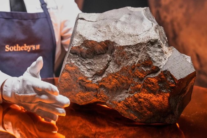 Mars Meteorite Sells for $4.3M: Alien Treasure or Hoax? —  Mars meteorite discovery, rare space rocks auction, Niger meteorite sale 2025