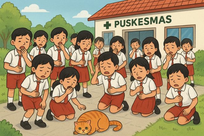 Mass Poisoning Shocks Yogyakarta: Students Fall Ill! — Keracunan makanan 2025, Berita kesehatan siswa, Kasus keracunan massal Yogyakarta
