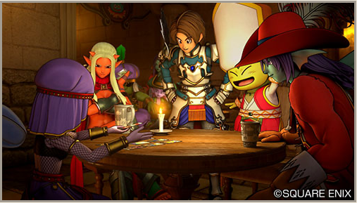 Massive Update for Free Trial of Dragon Quest X: New Classes, Jobs, and Casino Games Added, Equivalent to 4 Full Games!" — "DQ10 free trial update," "New jobs in DQ10," "Casino games in DQ10