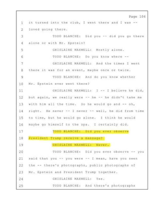 Maxwell's Shocking Testimony: Trump Cleared of Allegations! — Ghislaine Maxwell testimony, Trump massage allegations, high-profile legal transcripts