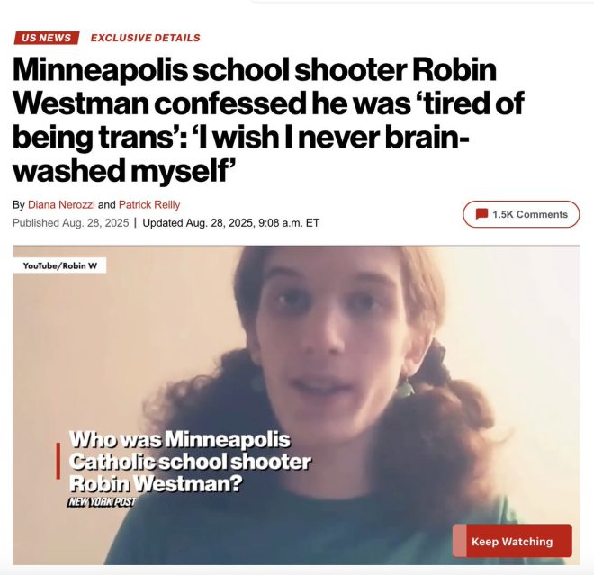 Minneapolis Shooter's Shocking Confession on Gender Identity — Minneapolis school shooting confession, mental health impact of gender transition, consequences of trans medical practices