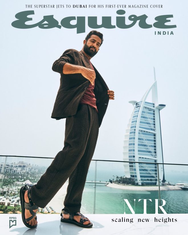 NTR's Bold Dubai Cover: Legacy, Power, and Parenthood! — NTR magazine cover debut, NTR legacy and fatherhood, NTR Dubai interview 2025