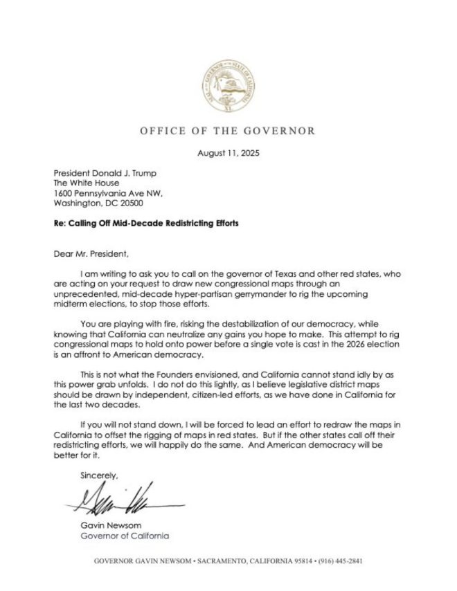 Newsom's Bold Threat: Redistricting War with Trump Looms! — Gavin Newsom political strategy, California redistricting 2025, Trump election tactics