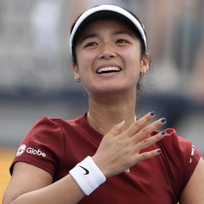 Philippines' Alexandra Eala Shocks Tennis World with Historic Win! — Alexandra Eala historic victory, Philippines Grand Slam tennis achievement, Open era female tennis champions