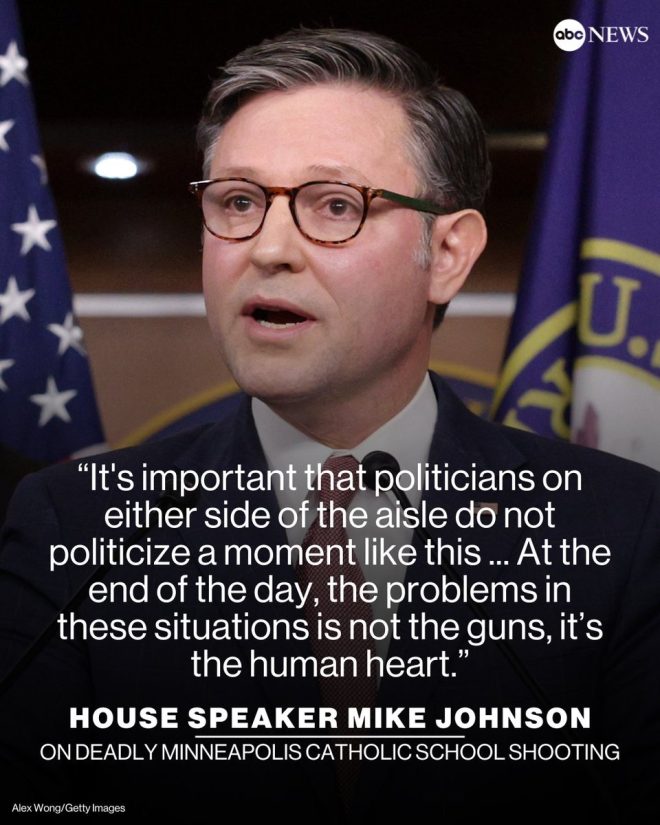 Politicians Blame Hearts, Not Guns, After School Tragedy — "Minneapolis school shooting response", "gun violence and human behavior", "political discourse on tragedy"