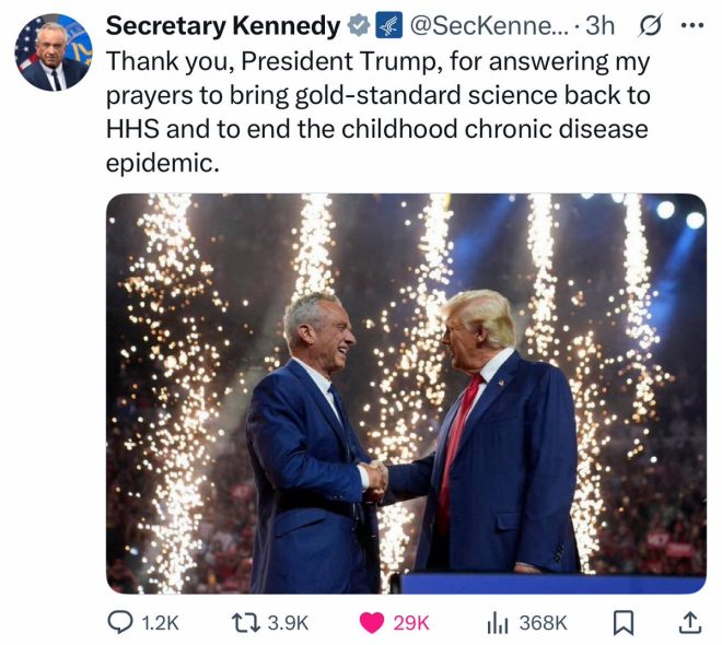 RFK Jr. Shocks Nation: Trump’s Science Prayer Answered! —  breaking news Robert F Kennedy Jr Trump support, gold standard science revival 2025, Donald Trump prayer response