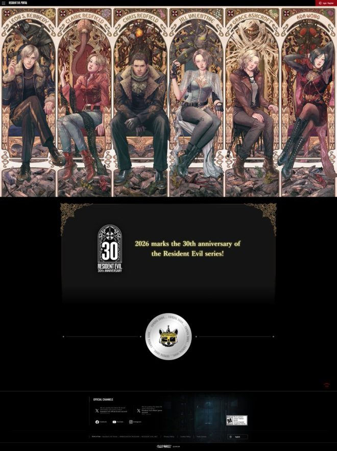 Resident Evil Turns 30: Shocking Secrets Revealed! —  Resident Evil 30th celebration, Resident Evil anniversary artwork, 2025 Resident Evil tribute