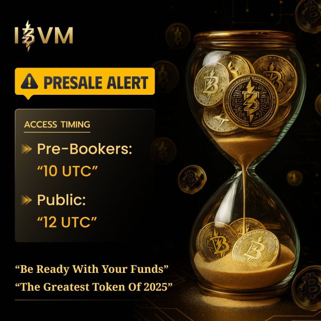 "Revolutionary IBVM Token Launches in 24 Hours: Exclusive Early Access for Pre-bookers!" —  Exclusive Presale Access, Top Cryptocurrency Token, Limited Time Offer
