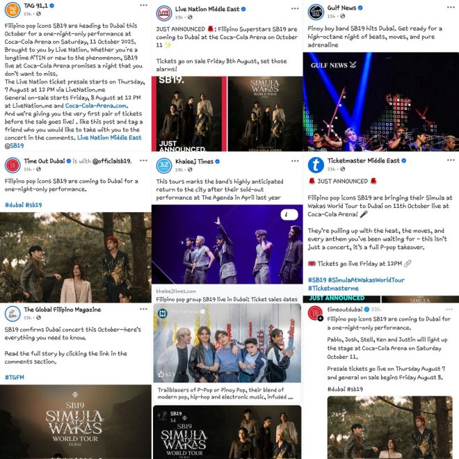 SB19 Shocks Dubai: Controversial World Tour Stop Revealed! — SB19 concert Dubai news, SB19 Asia tour updates, Dubai entertainment events 2025