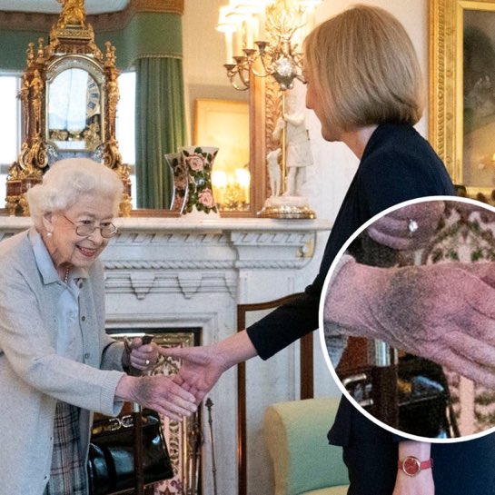 "SHOCKING: Queen Elizabeth II's Mysterious Hand Sign Two Days Before Passing - What Does It Mean?" —  Queen Elizabeth II, royal family, British monarchy