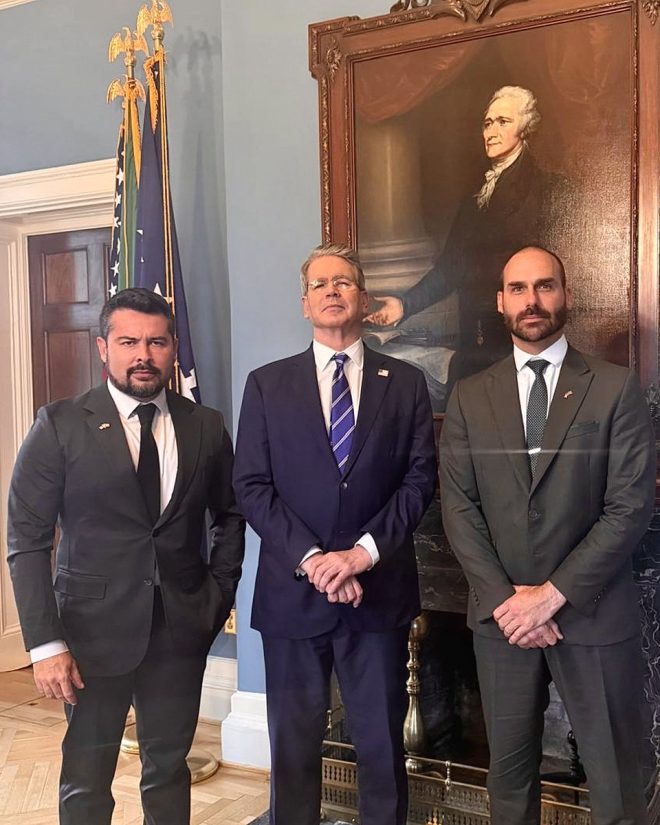 Secret Talks: Bessent's Bold Plans for US-Brazil Relations? —  Treasury Secretary meeting, Brazil America relations, international economic cooperation 2025