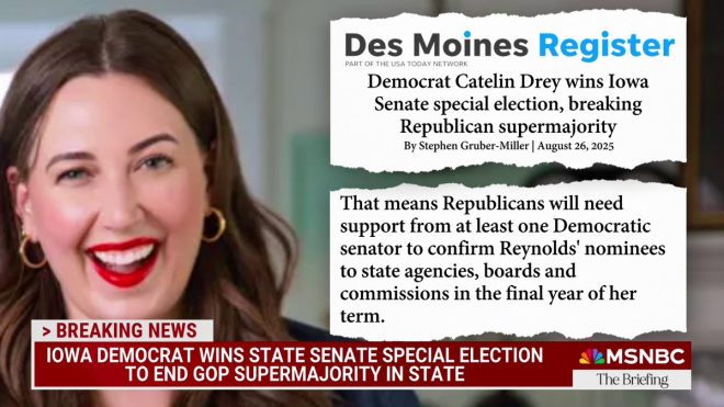 Shock in Iowa: Dems Flip Senate Seat, GOP Supermajority Crumbles! — Iowa Senate election results, Democrat wins Iowa Senate seat, special election impact on Republican majority