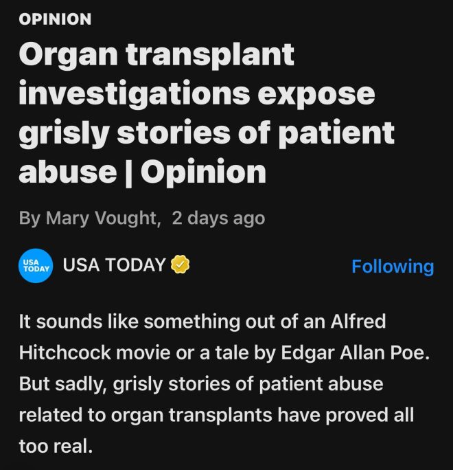 Shocking Allegations: Are Patients Being 'Harvested' for Organs? — federal oversight hearing, patient death investigation, healthcare ethics 2025