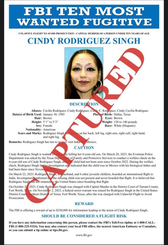 Shocking Arrest: Mom on FBI's Most Wanted List Caught! —  Top 10 Most Wanted Arrests, Capital Murder Cases 2025, Unlawful Flight to Avoid Prosecution