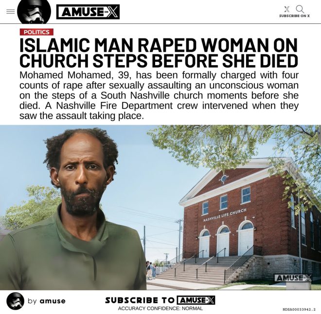 Shocking Church Assault: Tennessee Man's Horrific Crime —  Tennessee crime news, Nashville church incident, Mohamed Mohamed arrest