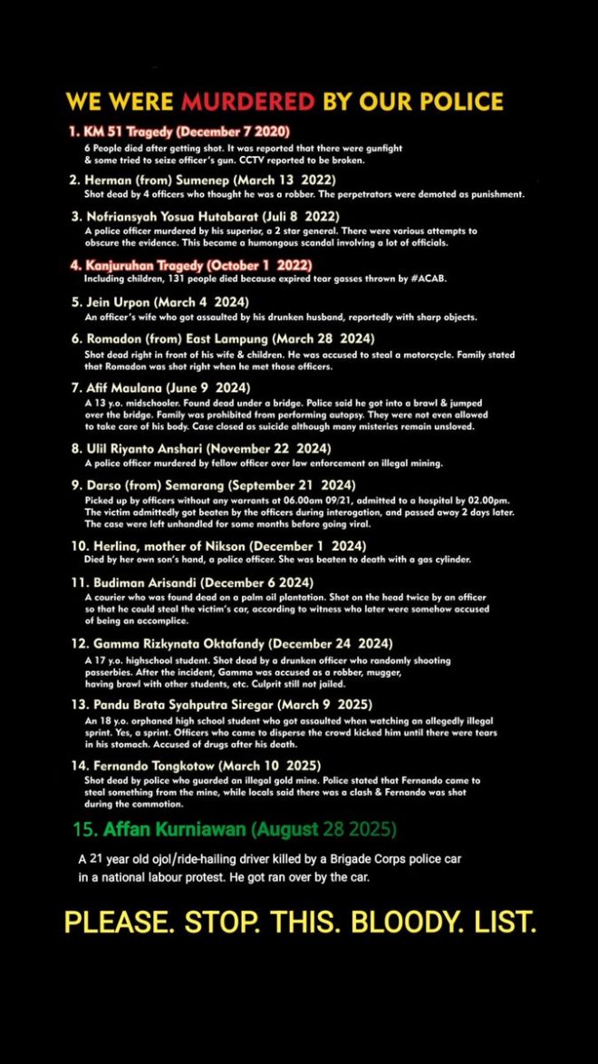 Shocking Demands Rise: End the Violence Now, DivHumas! — Stop Police Brutality, Justice for Victims 2025, End Violence Against Civilians
