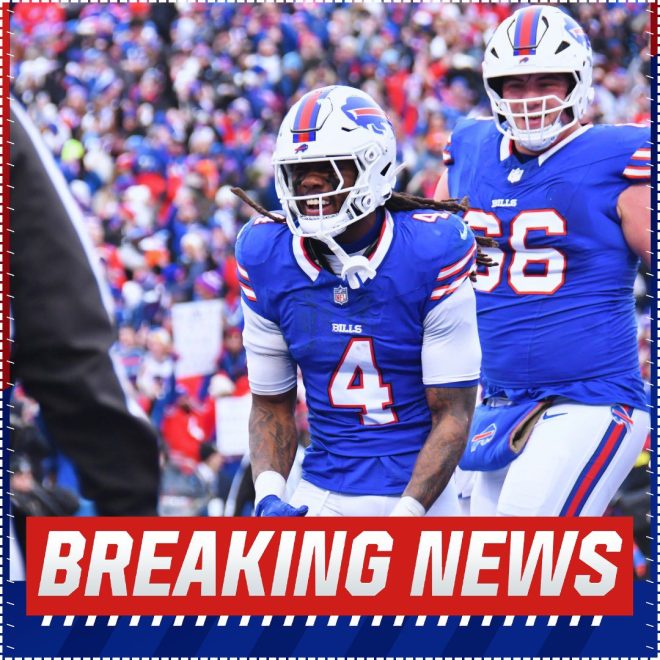 Shocking! James Cook's $48M Deal: Worth It or Wild? —  NFL contract extensions, Buffalo Bills news, James Cook 2025 contract details